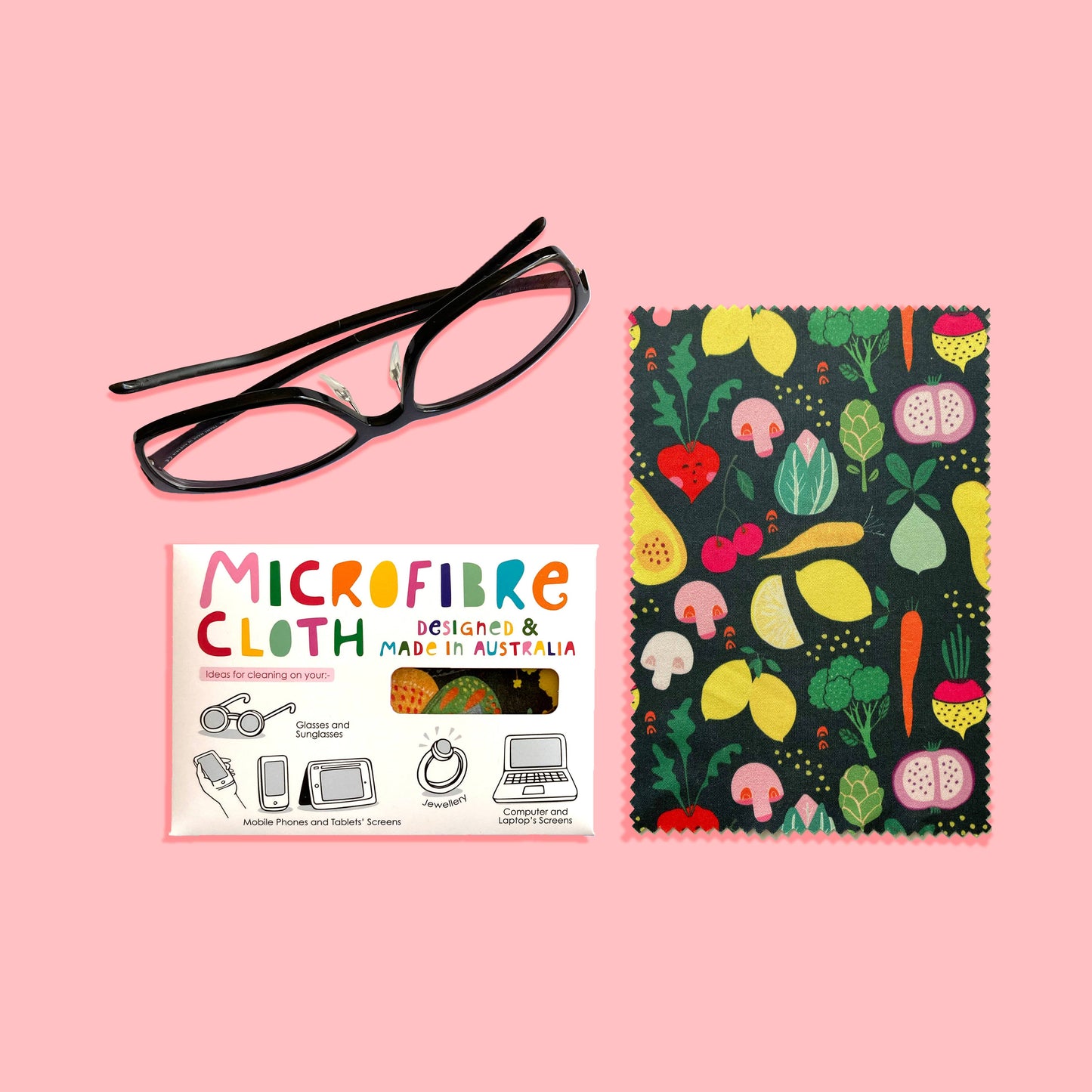 Microfibre Cloth - Veggieland | Eyeglasses Cleaning Cloth