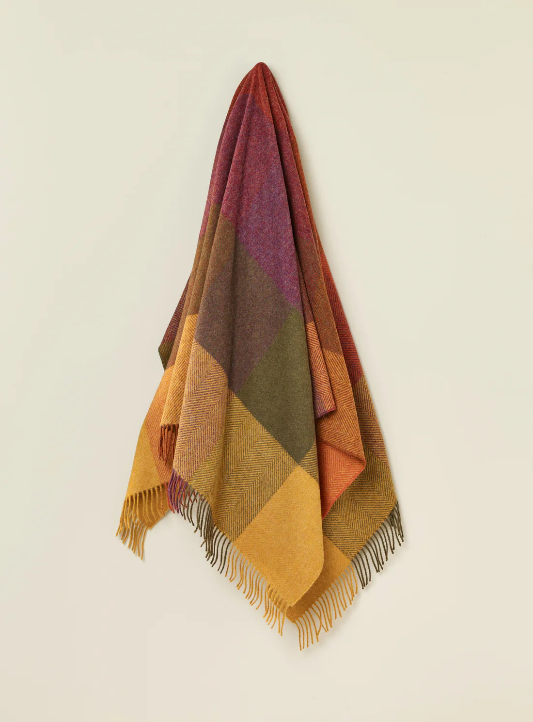 Exquisite Wool Pure Wool NZ Throw - Harland Autumn