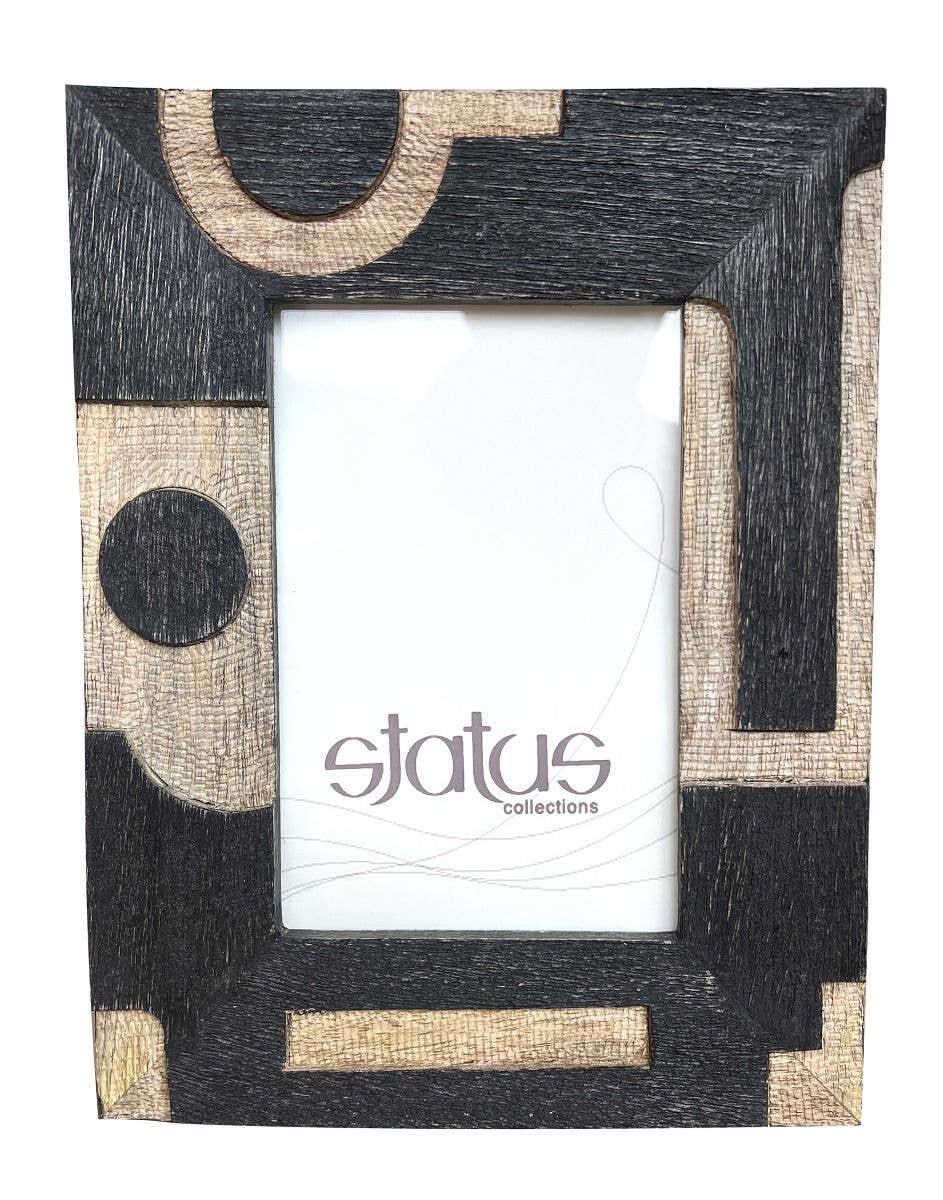 Black/Natural Frame 23x25/13x18cm