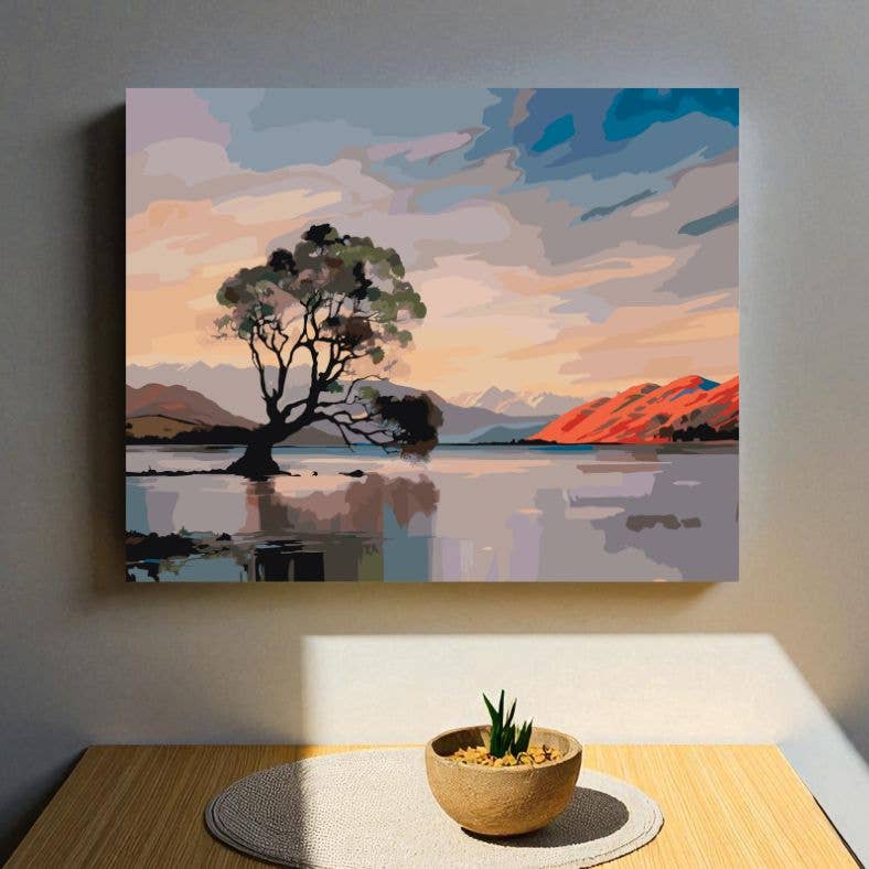 Wanaka Tree Paint by Numbers Kit