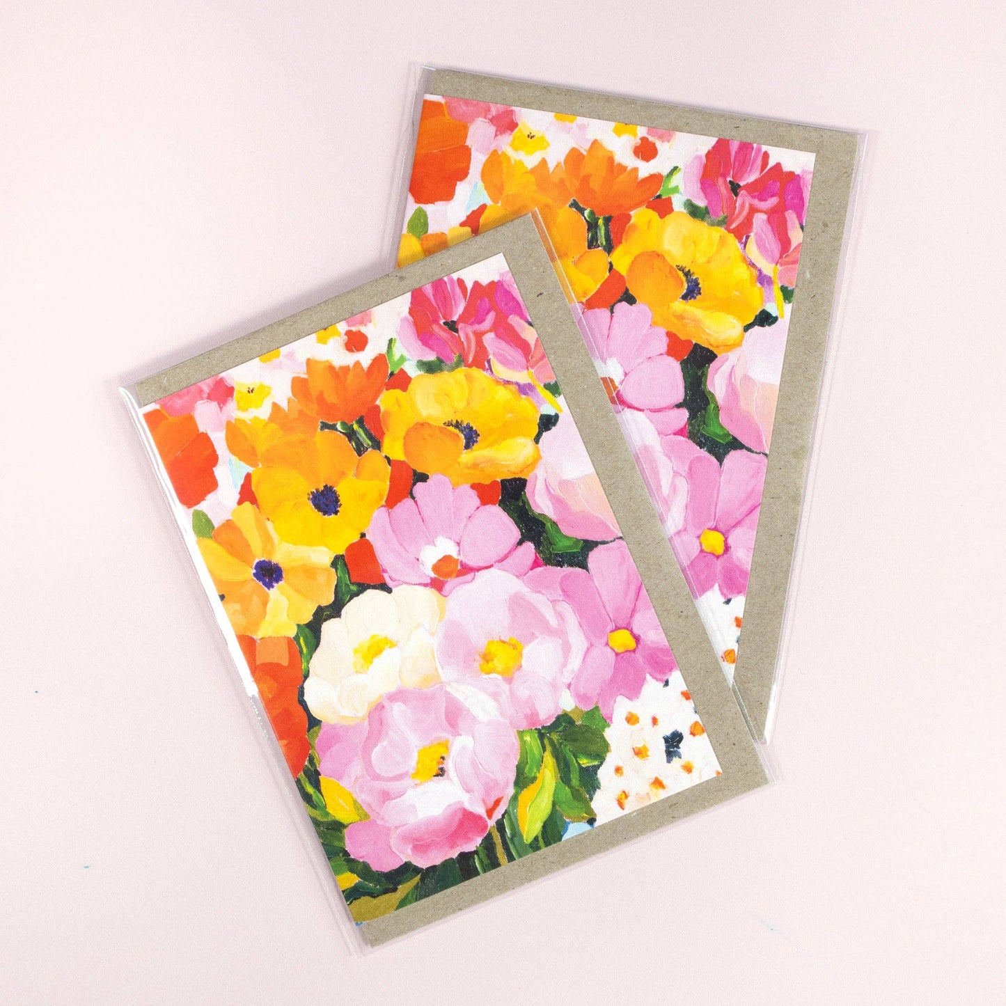 Market Day Flowers Greeting Card