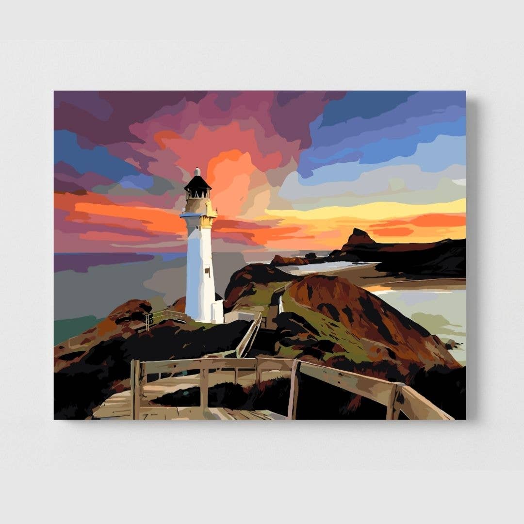 Castlepoint Lighthouse Paint by Numbers Kit