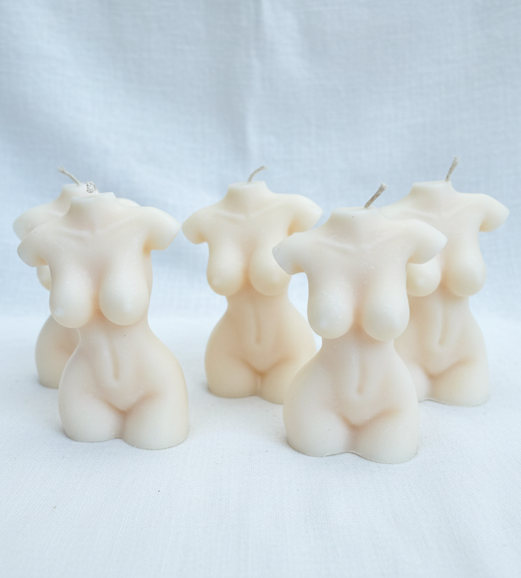 Female Body Candle