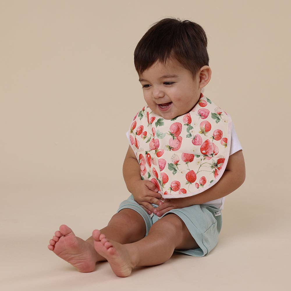 Strawberry Snuggle Bib