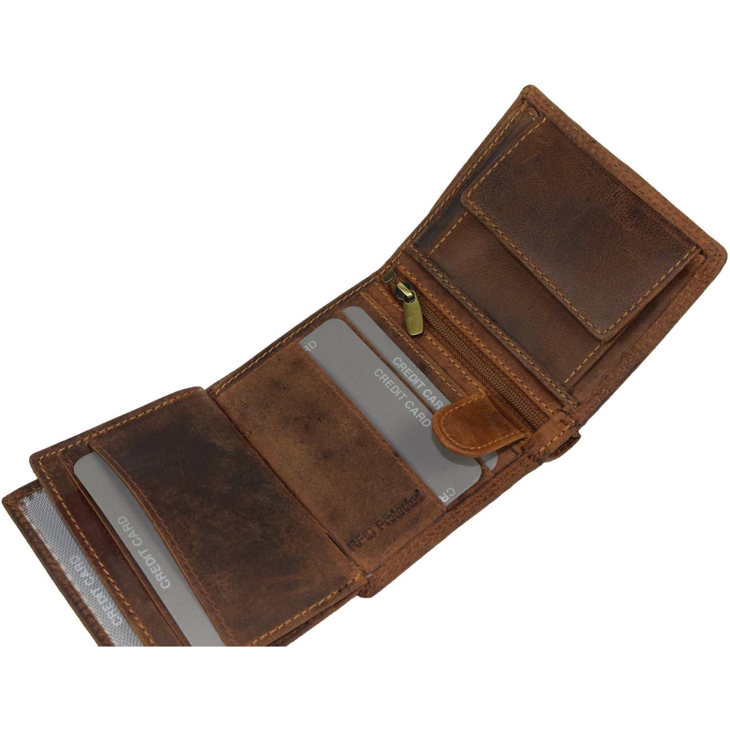 Leather Wallet Tyler - Sandal GW8115SAN
