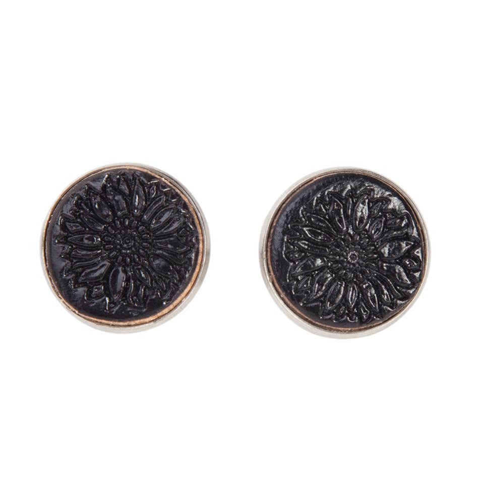 Tooled Stud Earrings – Stainless Steel – TE03 (Min 3pcs)