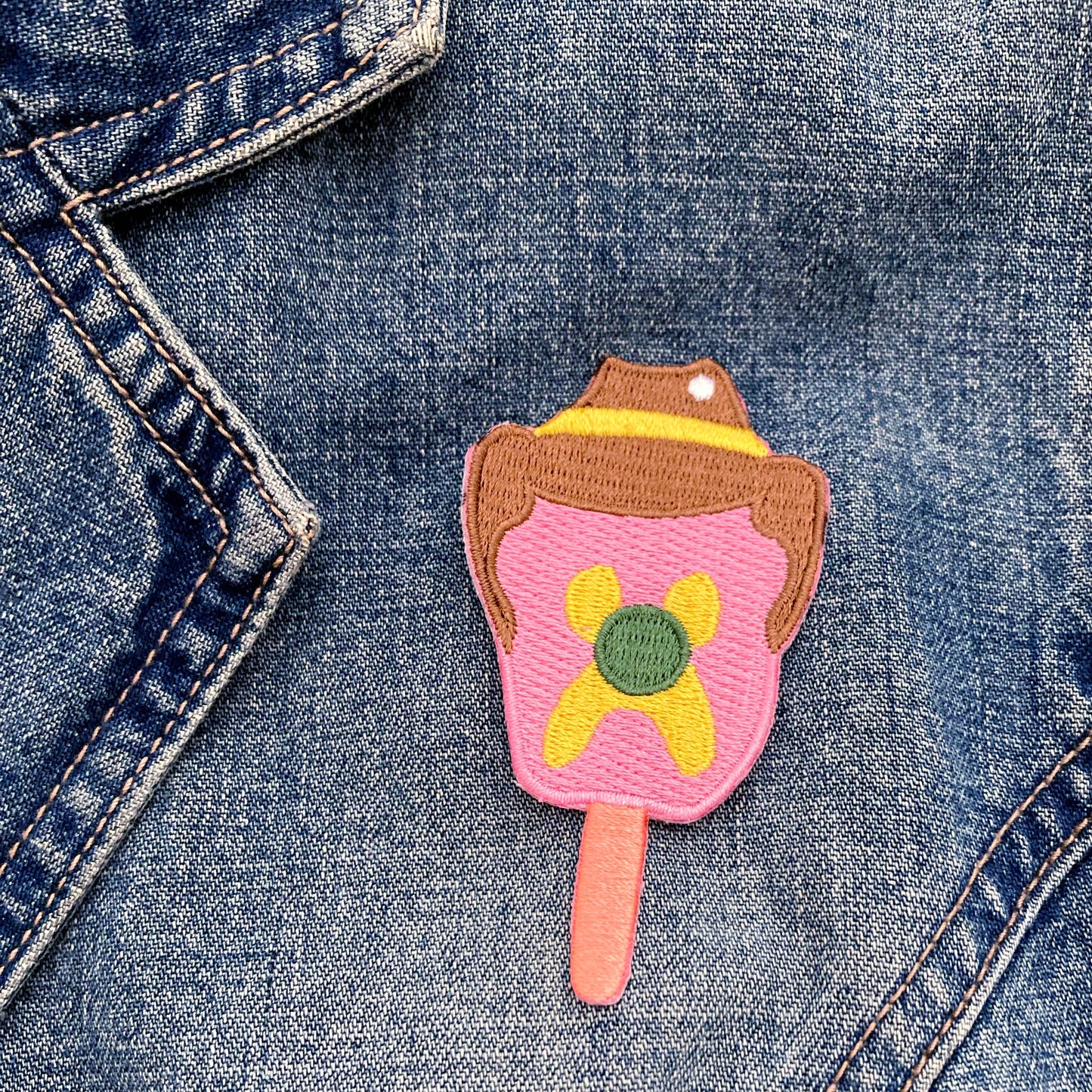Bubble O Bill GREEN NOSE Embroidered Patch