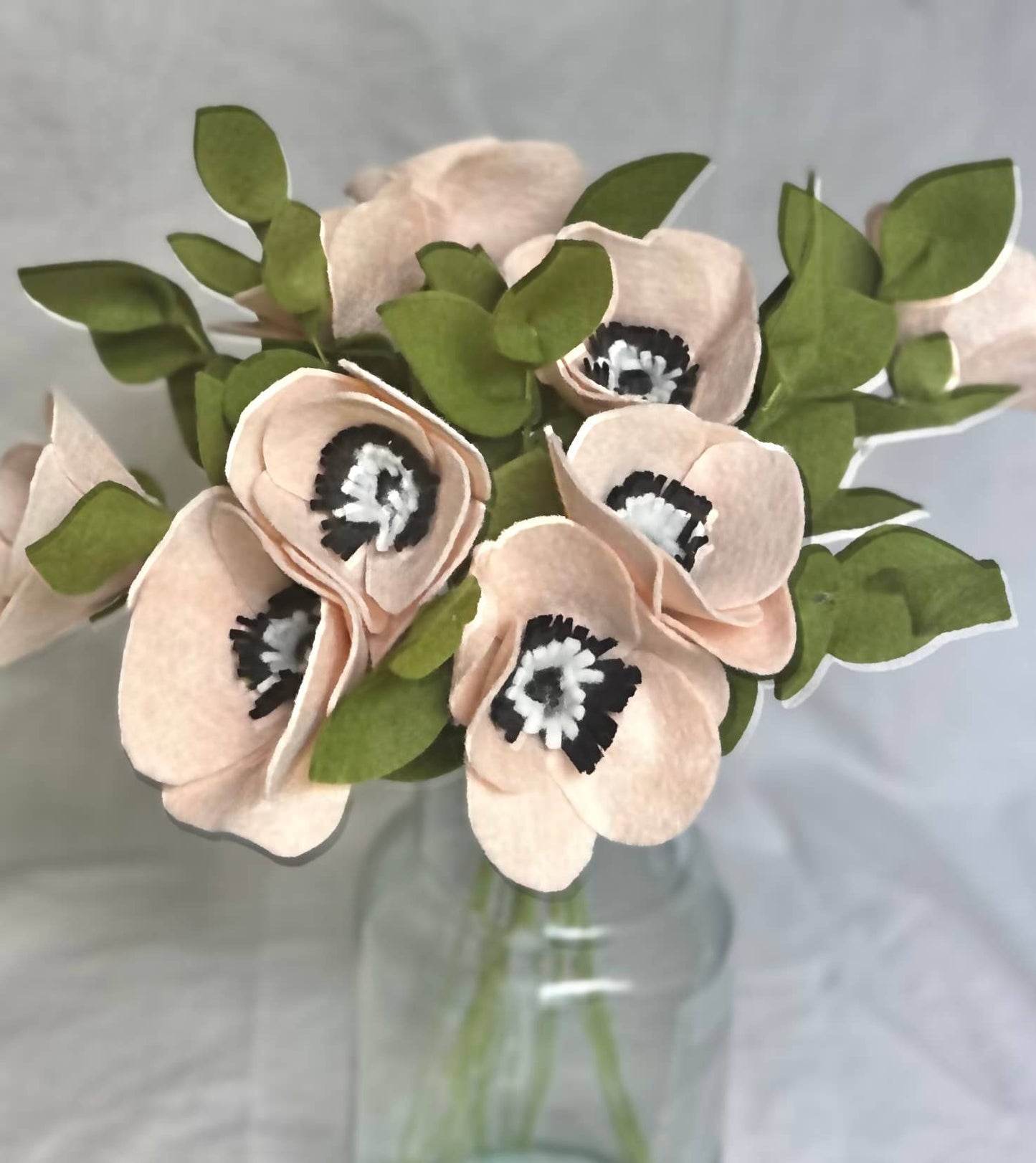 Anemone Felt Flower 