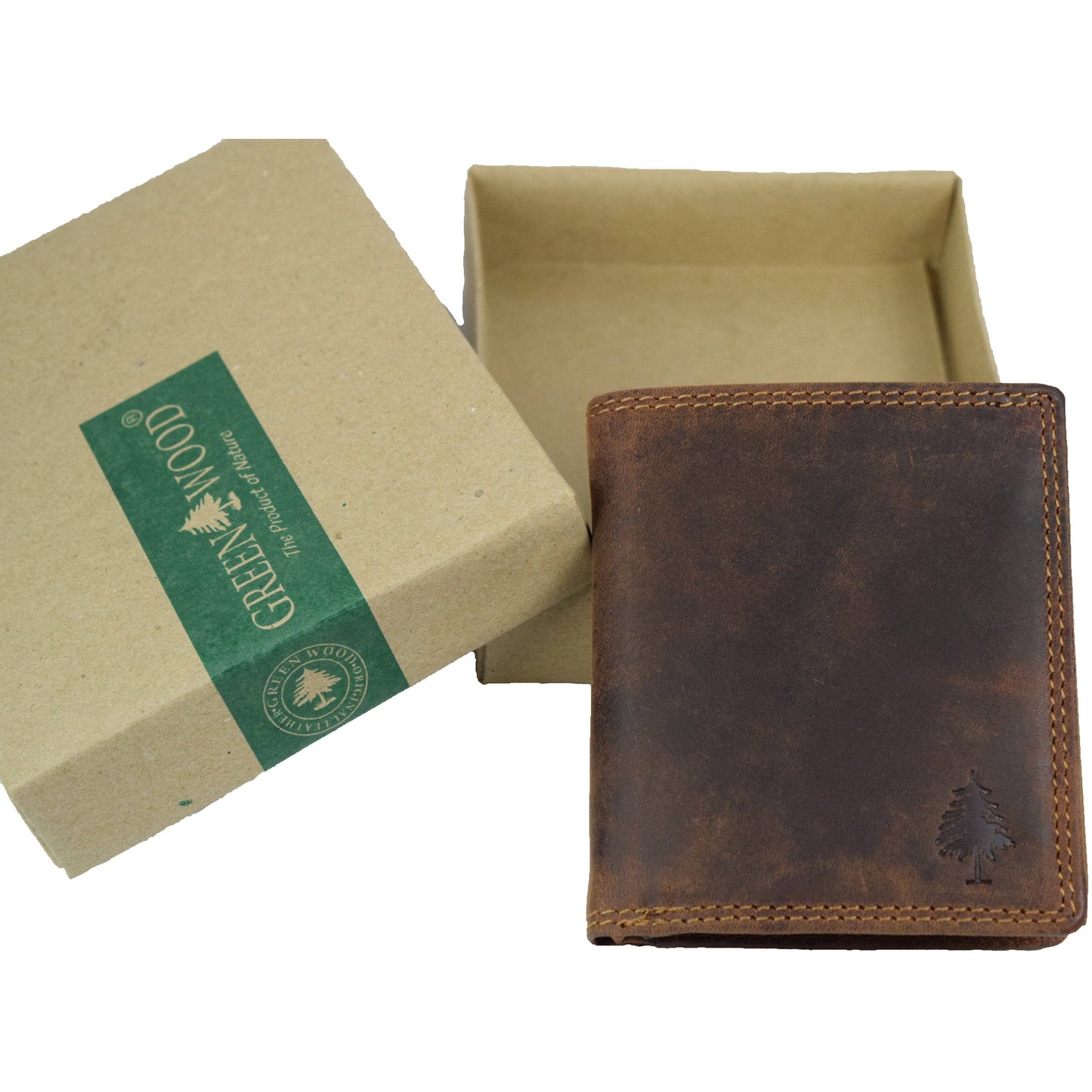 Leather Wallet Tyler - Sandal GW8115SAN