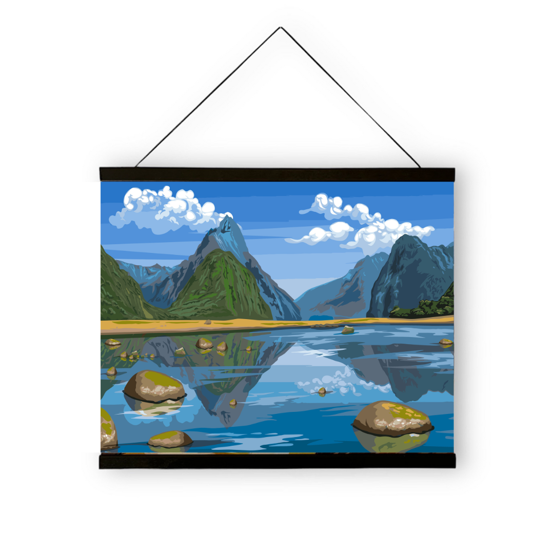 Milford Sound Paint by Numbers Kit