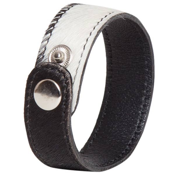 Hairon Wrist Bands - Cowhide Jewellery - Wrist Thin
