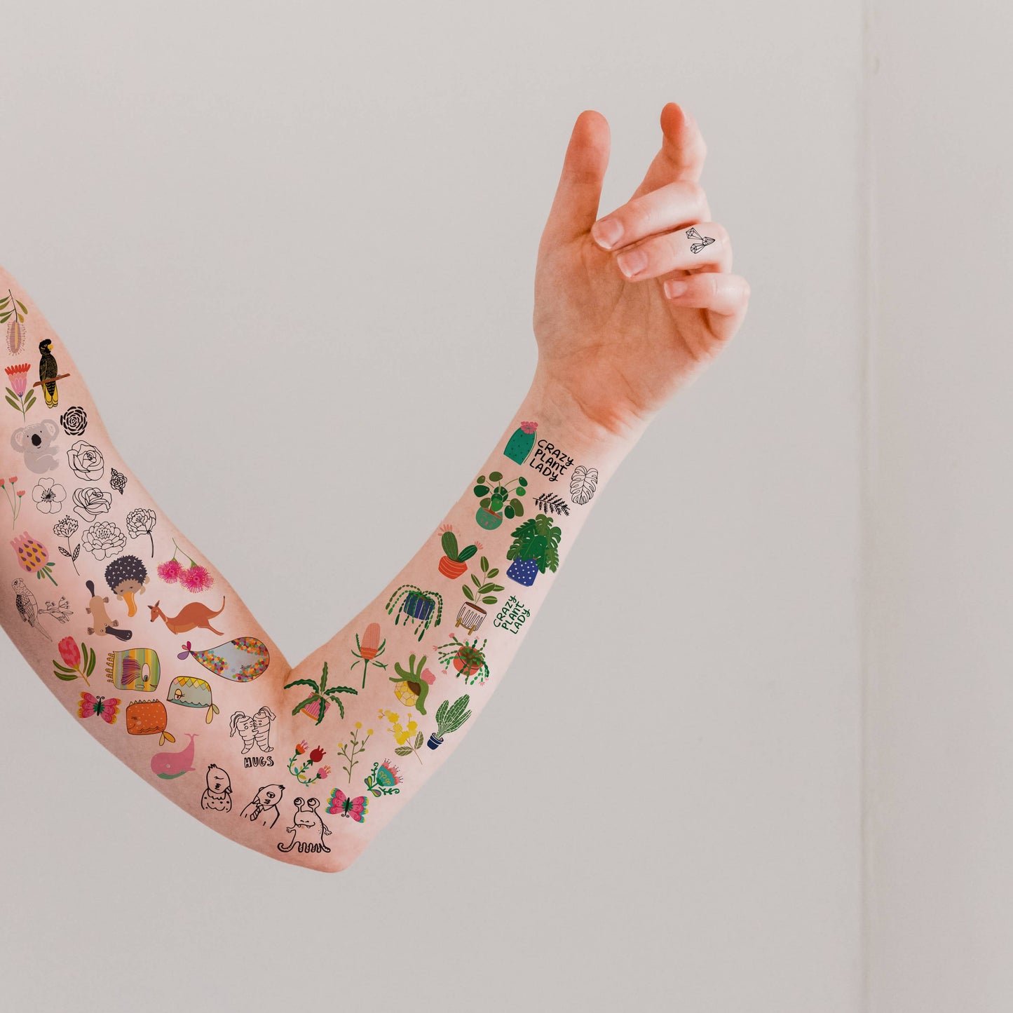 Eat Your Veggies Temporary Tattoos