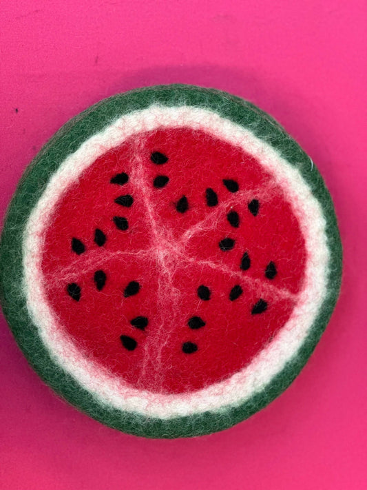 Handmade Fruit Water Melon Trivets Hotpads. 20 cm