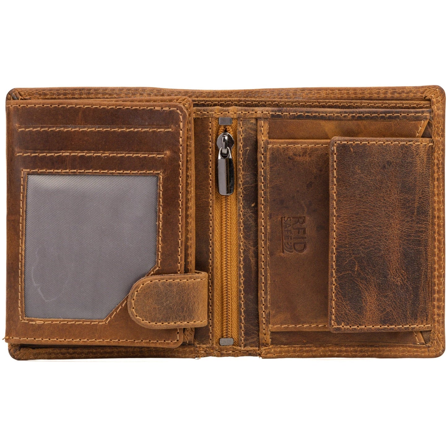 Men's Leather Wallet Tyler - Camel GW8115CAM