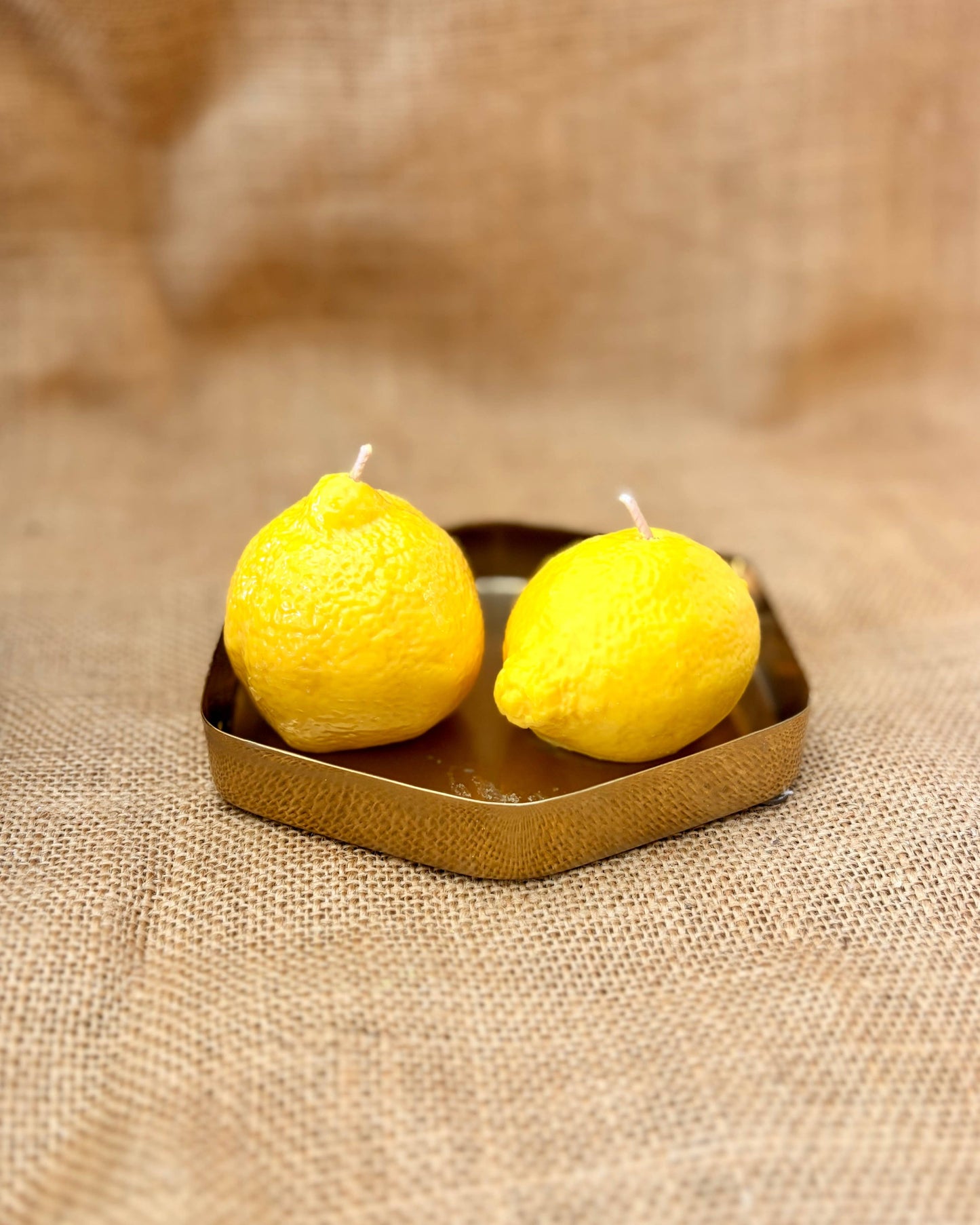 Lemon Shaped Scented Candle