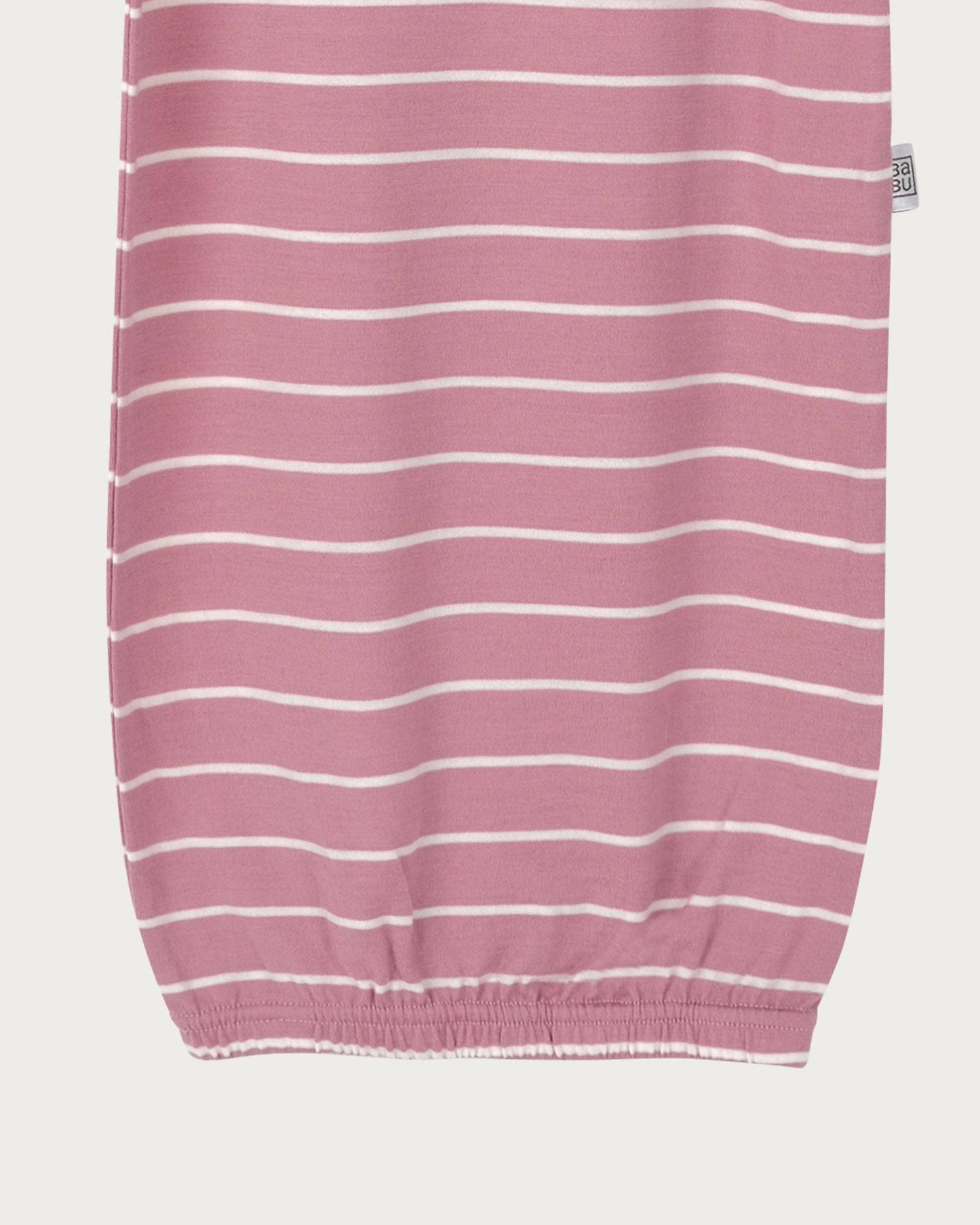 Merino Bundler Nightgown - Blossom Stripe
