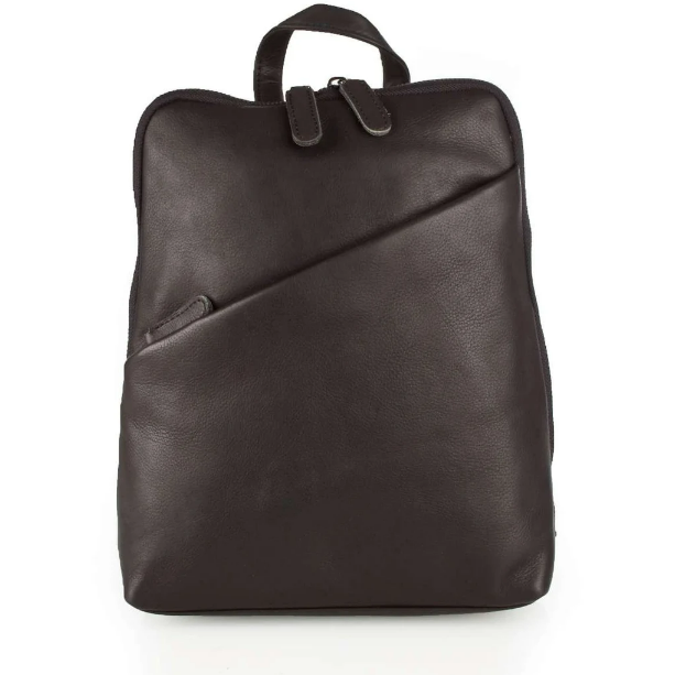 Leather Women's Backpack Claire - Black GW658816BLK