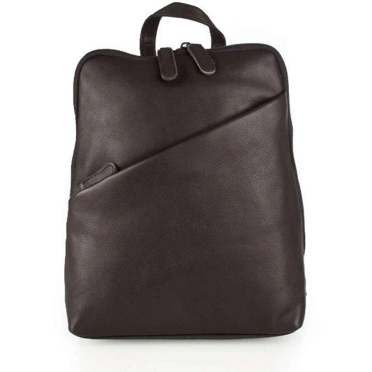 Leather Women's Backpack Claire - Black GW658816BLK