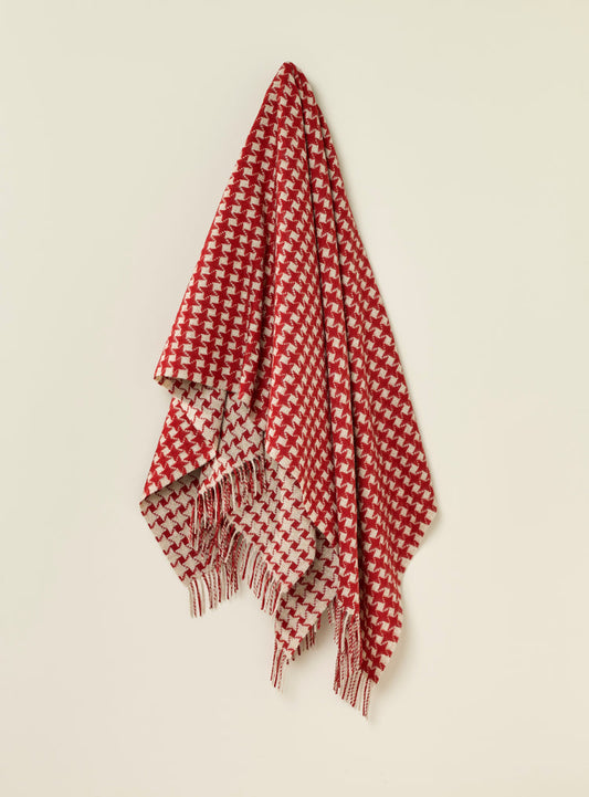 Exquisite wool Star red