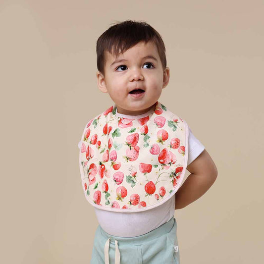 Strawberry Snuggle Bib