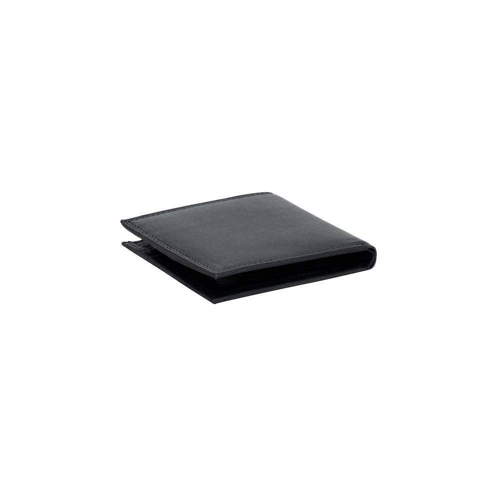 Greenwood Leather “Auckland” Men’s Bifold RFID Wallet – Genuine Leather Slim Wallet with Gift Box