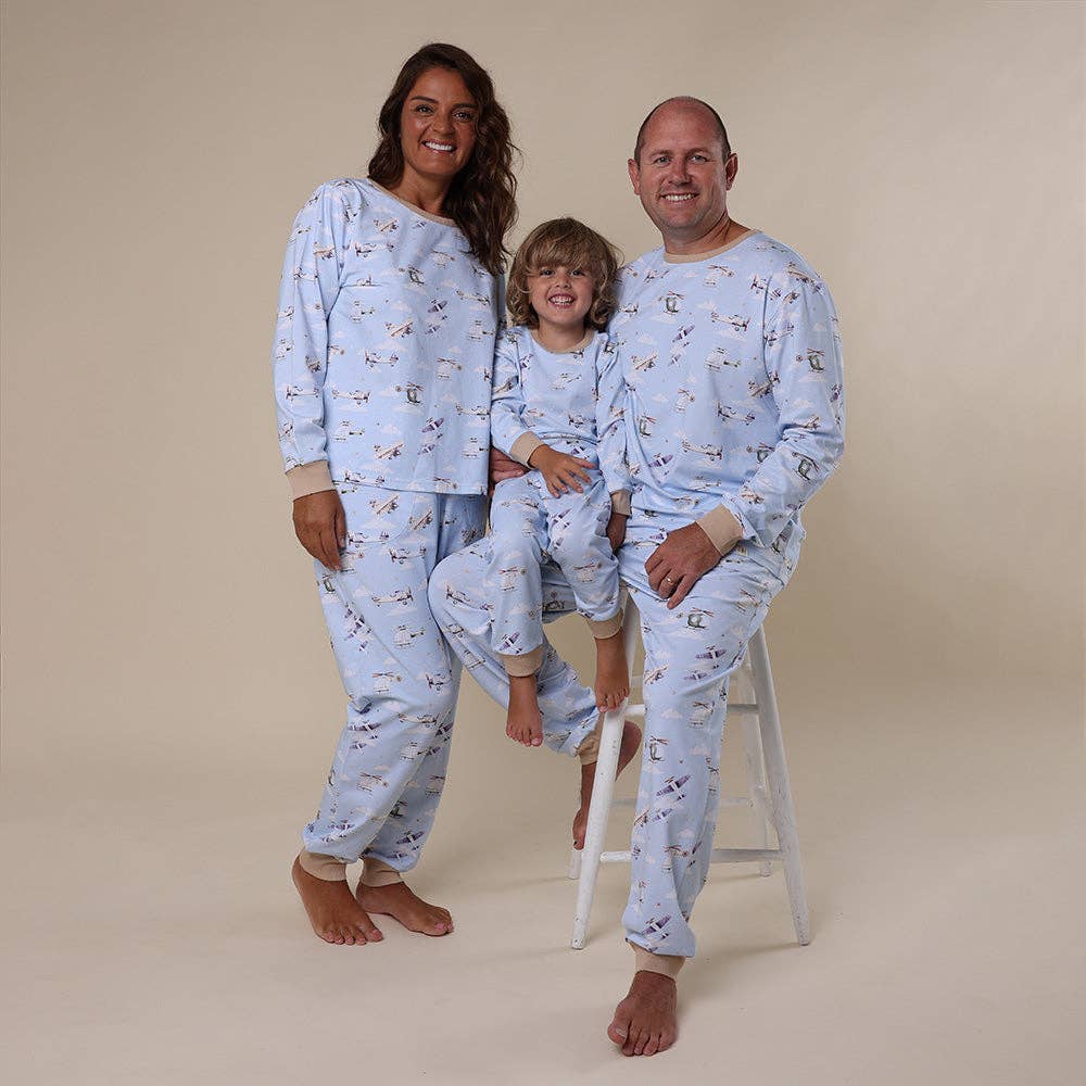 Taking Flight Organic Kids Long Sleeve PJ Set